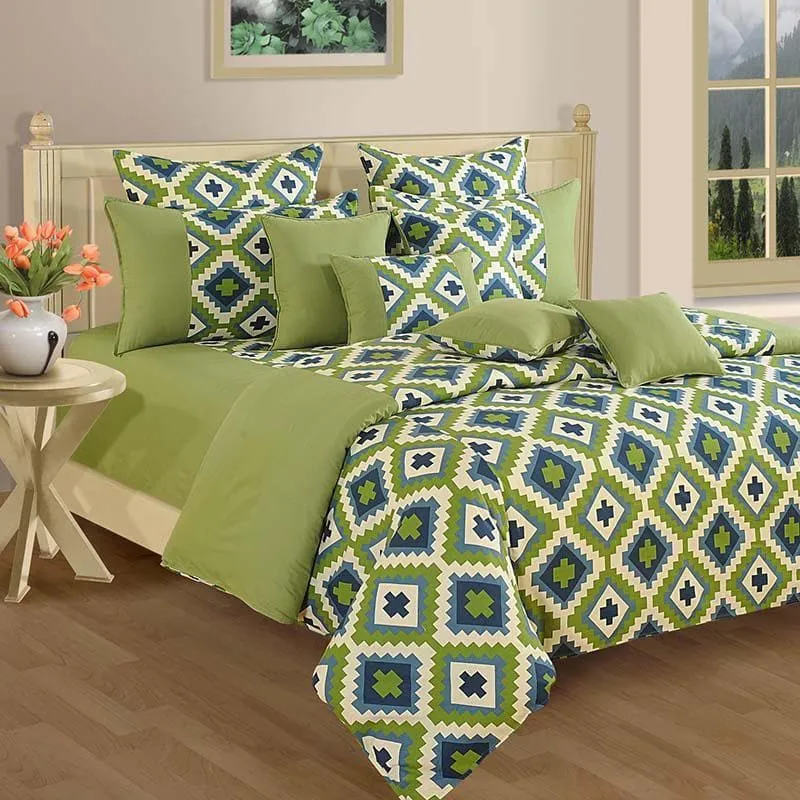Swayam Green Delight Cotton Comforter - 150 GSM media 1