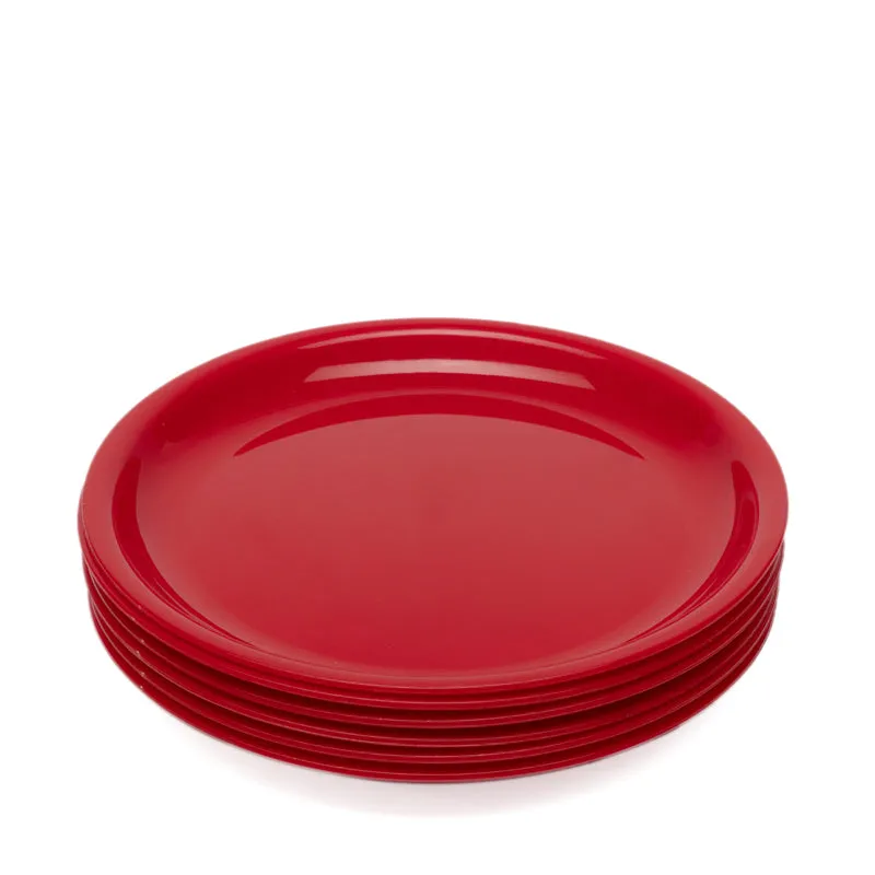 Mihaya Dinner Plate (Red) - Set Of Six media 1