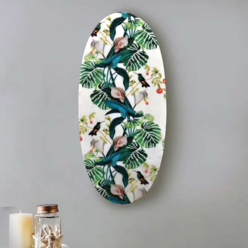 Bird From Heaven Printed Marble Wall Accent media 1