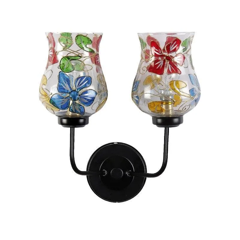 Moora Glass & Metal Wall Lamp media 4