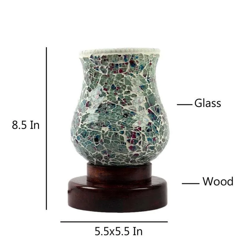 Acid Art Glass Table Lamp - Multicolor media 7