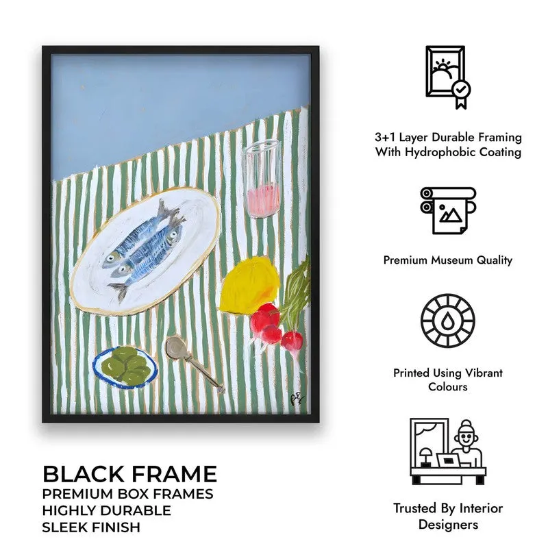 CostalBliss Archival Canvas Wall Art - Black media 10