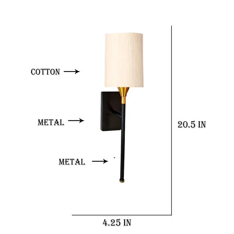 Helvina Metal Wall Lamp media 8