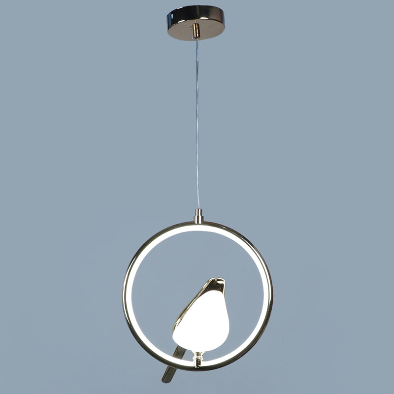 Avian Halo Iron Ceiling Lamp - Round media 9
