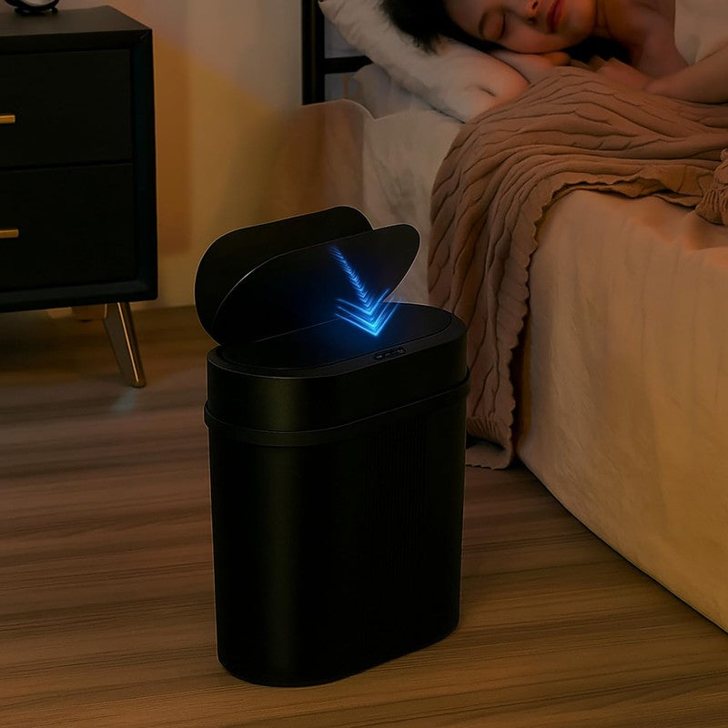Air Wave Smart Motion Sensor Dustbin - Black media 5