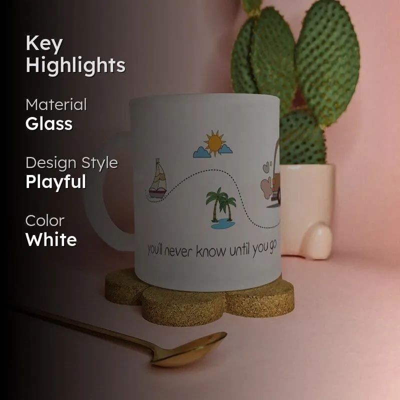 Fun Glass Coffee Mug (330 mL) media 2