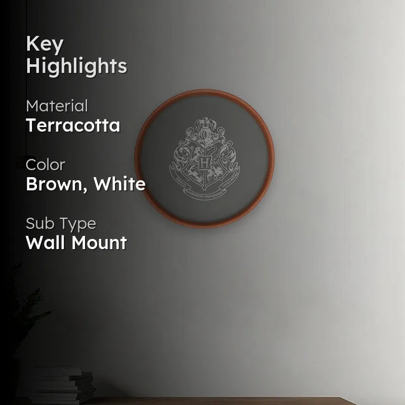 Potterverse Terracotta Wall Plate media 2