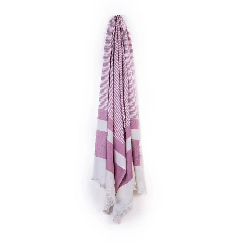 Prittle Pat Bamboo Cotton Bath Towel - Pink media 4