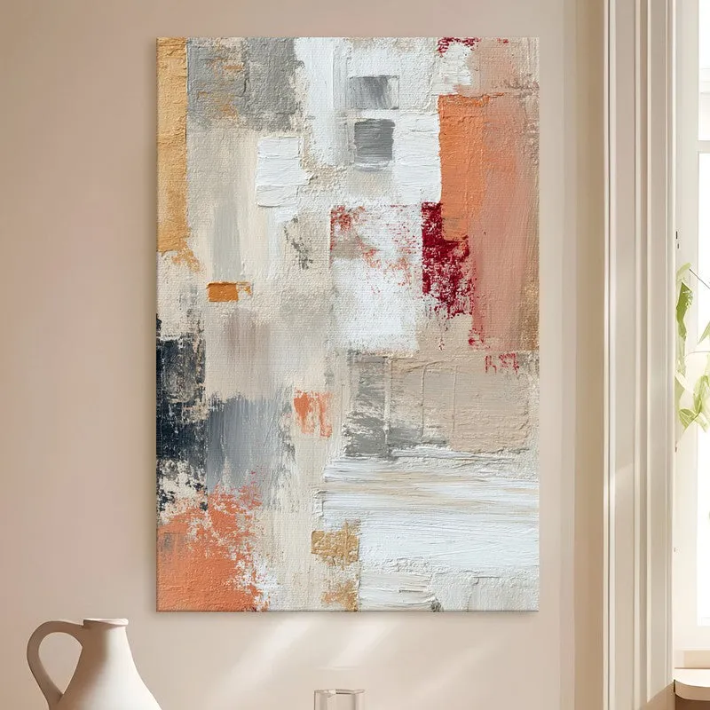 Spectrum Break Abstract Canvas Wall Art media 4