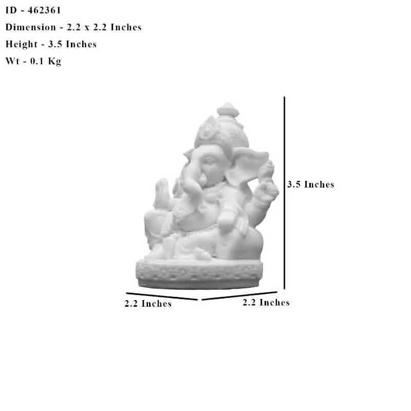 Pristine Ganpati Bappa Statue media 7