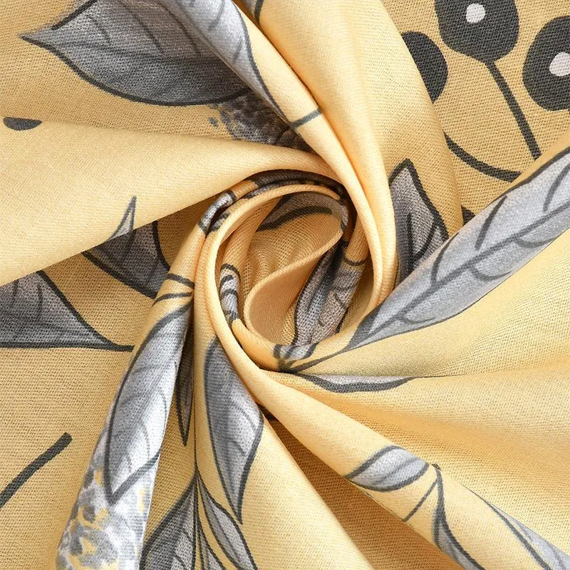 Cruz Floral Cotton Bedsheet - 210 TC media 5
