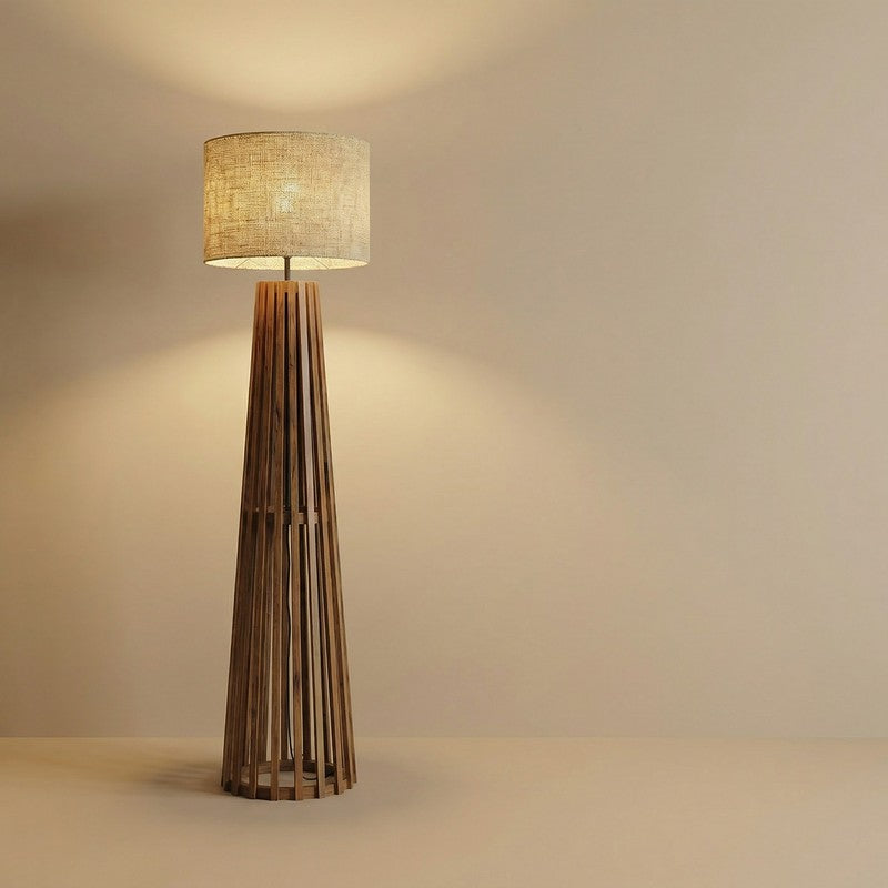Resplend Wooden Floor Lamp media 6