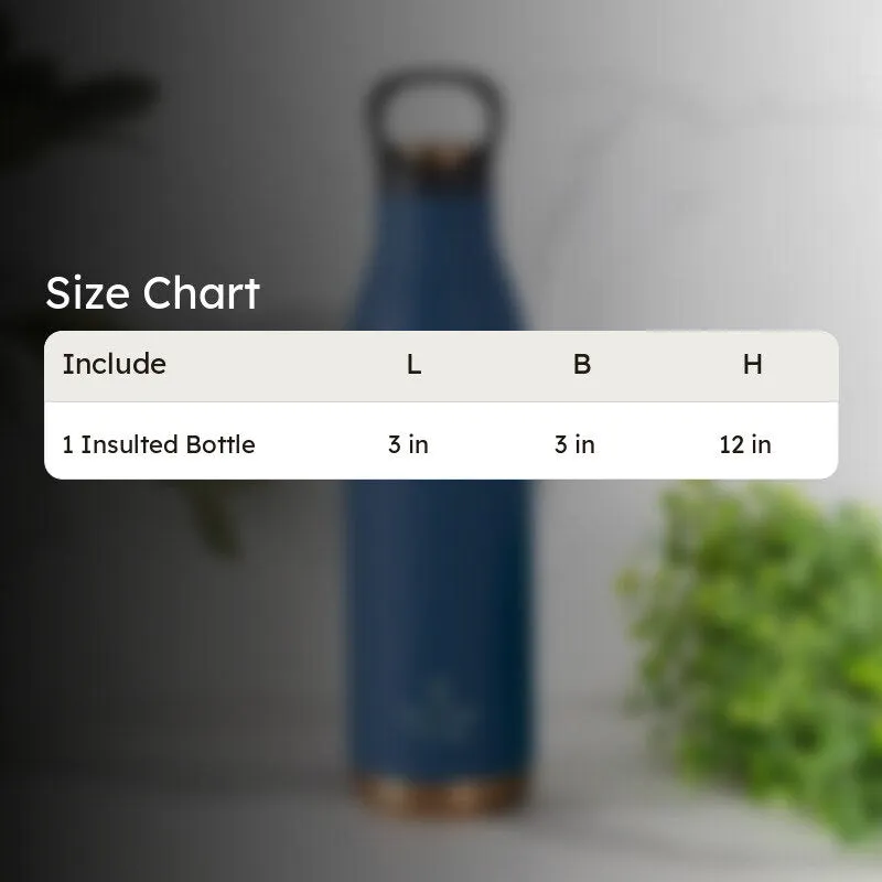 Liquid Muse Hot & Cold Thermos Water Bottle (Blue) - 750 mL media 6