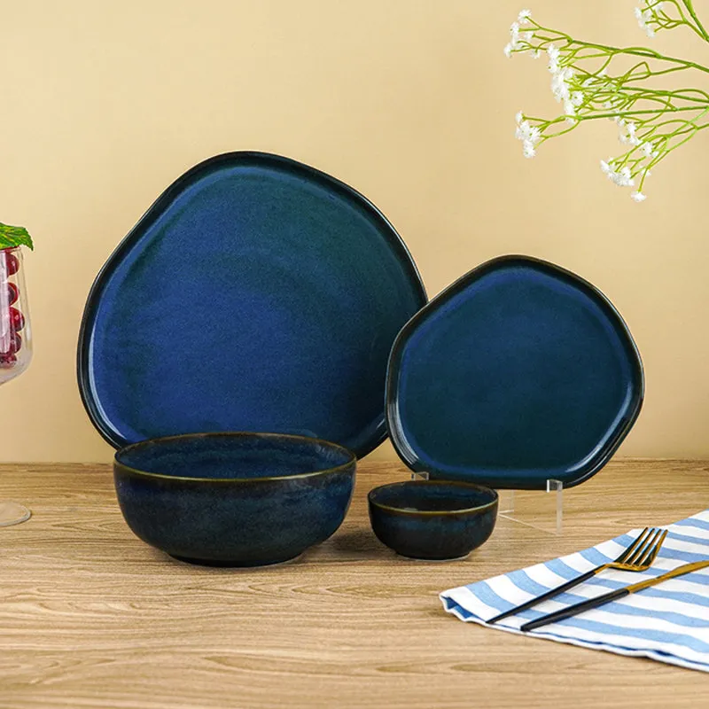 Organa Ceramic Dinner Set (Navy Blue) - 20 Piece Set media 8