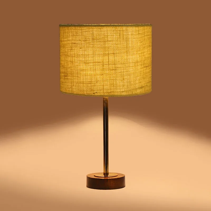 Sienna I Rodin Wooden Table Lamp - Yellow,Gold,Brown media 6