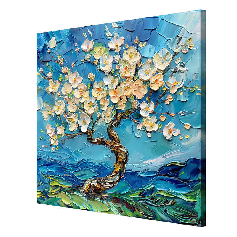 Springtime Blossom Wall Painting media 6