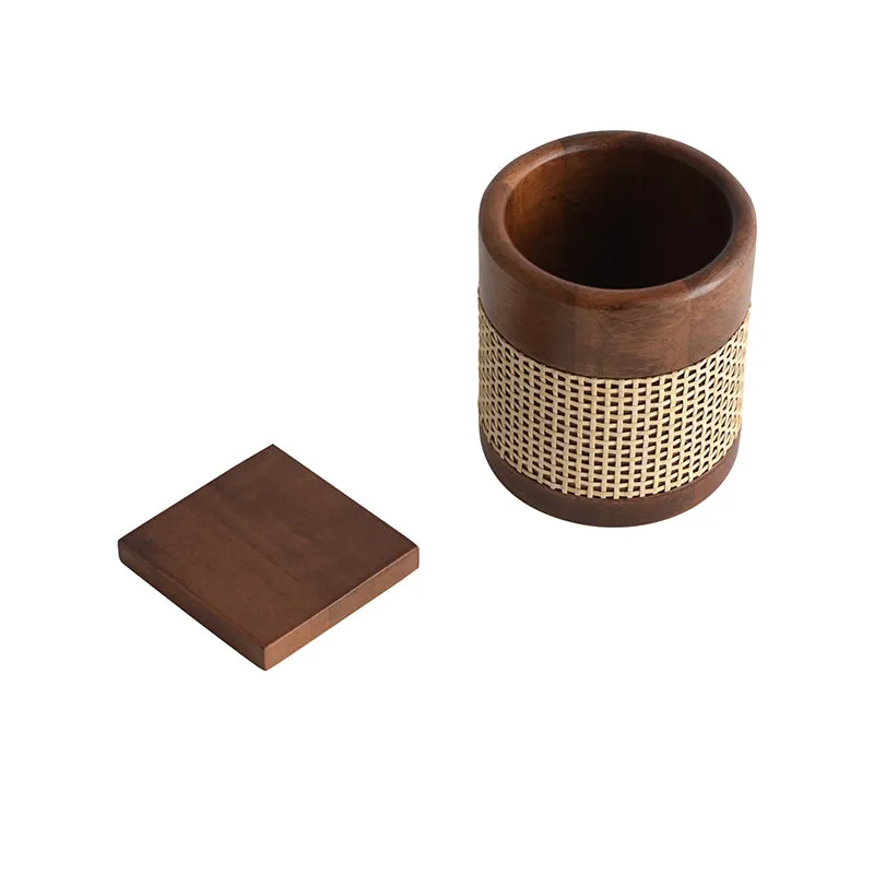 Kutora Wooden Cutlery Stand media 5