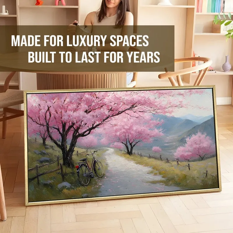 Springtide Canvas Wall Painting With Frame media 5
