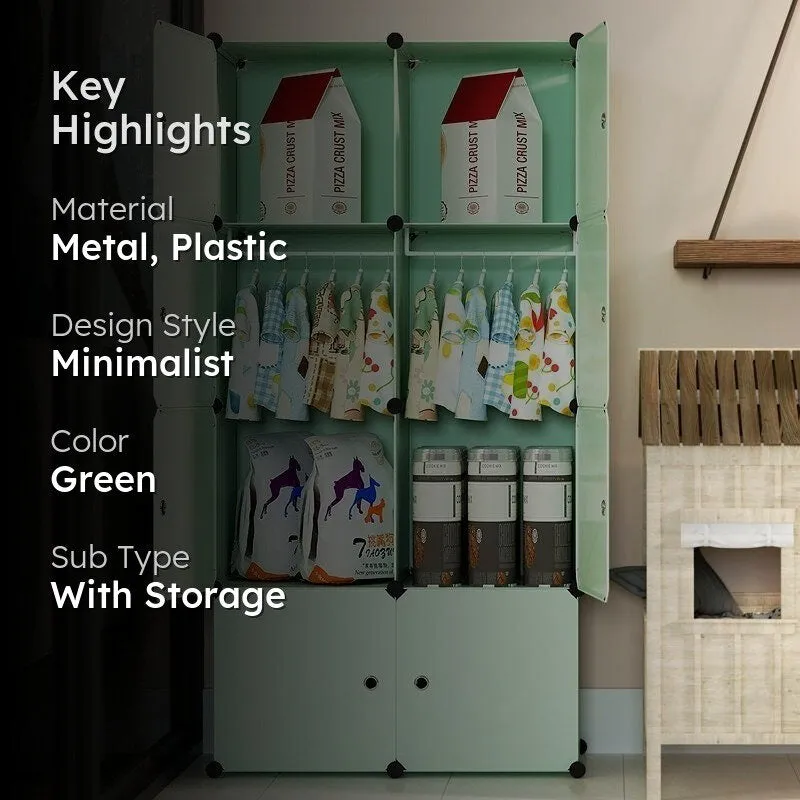 SimpleSpace Green Metal & Plastic Racks media 2