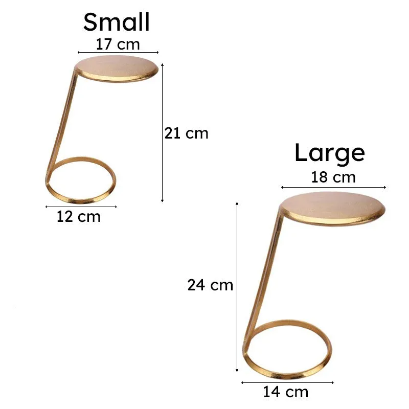 Milto Accent Table - Gold media 6