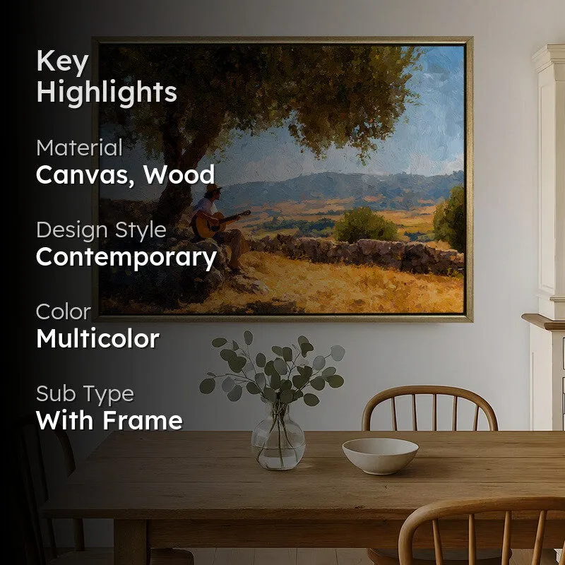 Country Ballad Canvas Wall Painting With Frame media 2