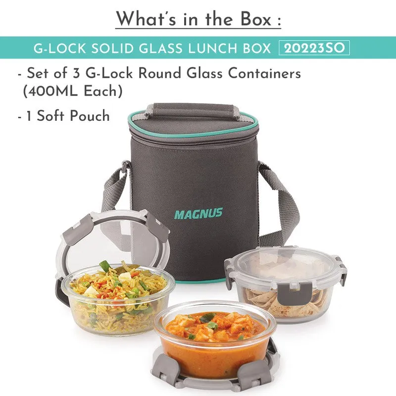 Dailygo Compact Lunch Box with Lunch Bag - Five Piece Set media 5