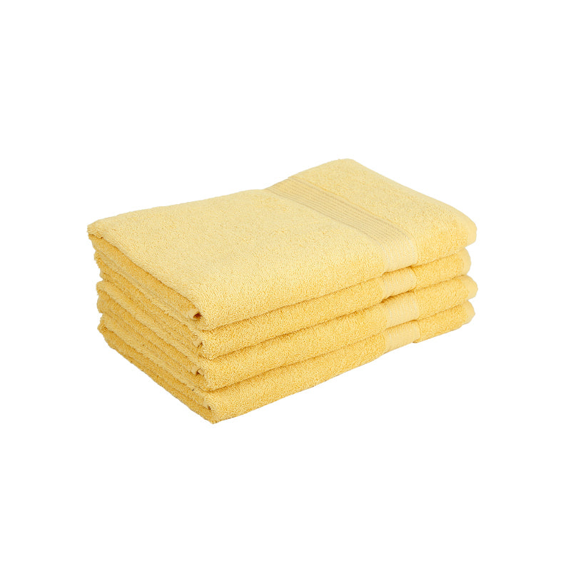 Bodil  Bath Towel (Yellow) - Set Of Four media 5