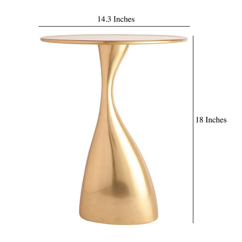Aelto Side Table  - Gold image 5