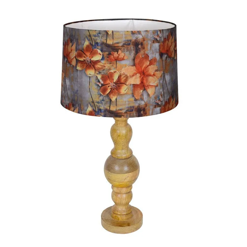 ZenithAura Adjus Wooden Table Lamp - Multicolor media 4