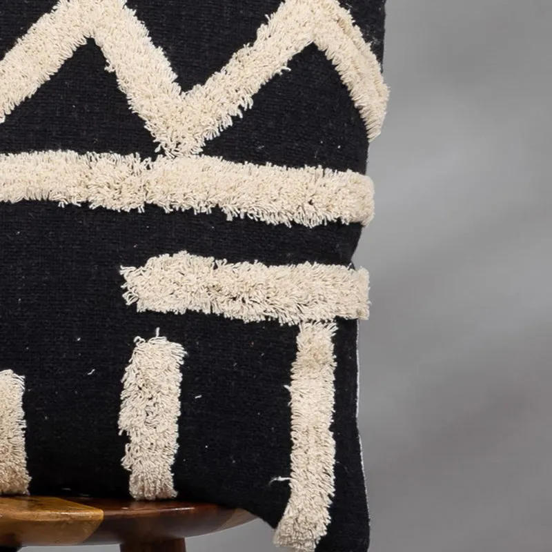 Twill Tribe Tufted Cushion Cover media 3