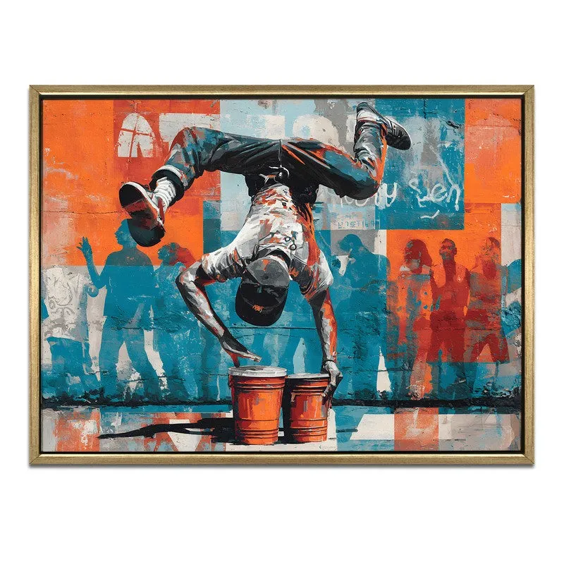 Rhythm Beats Canvas Wall Painting With Frame media 3