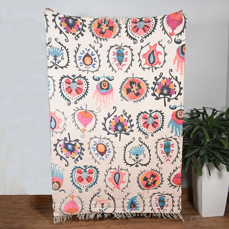 Elohim Boheme Recycled PET Dhurries media 1