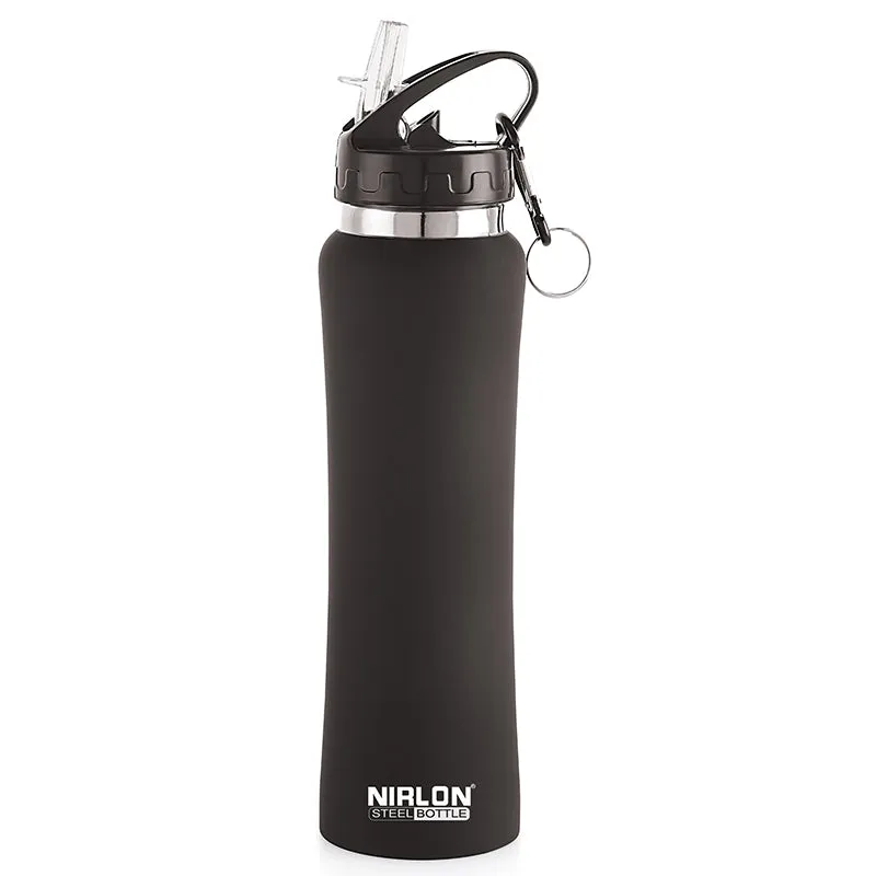 Valento Sipper Water Bottle (Black) - 750 mL media 7