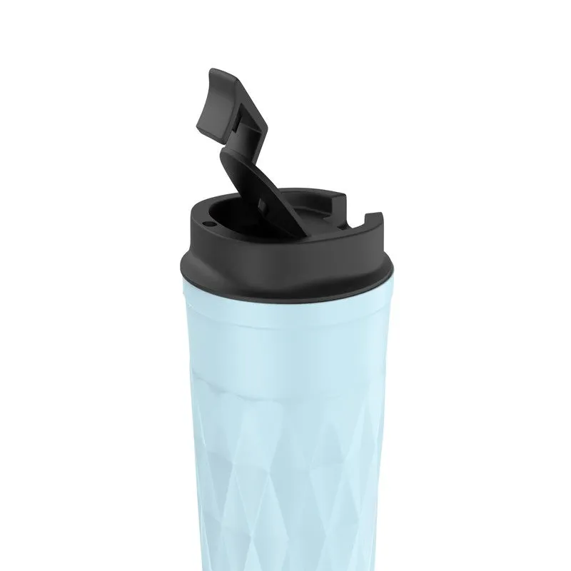Rioware FacetSip Travel Stainless Steel Tumbler (350 ML) - Blue media 5