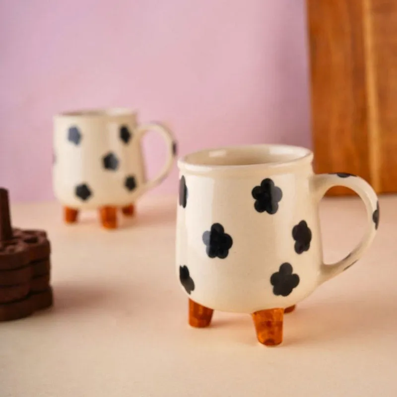 Flora Ceramic Coffee Mug (250 mL) media 1