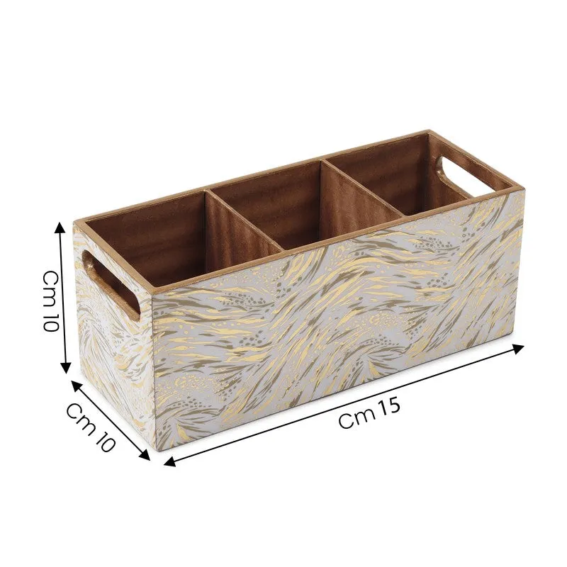 Saryna Wooden Cutlery Holder media 4