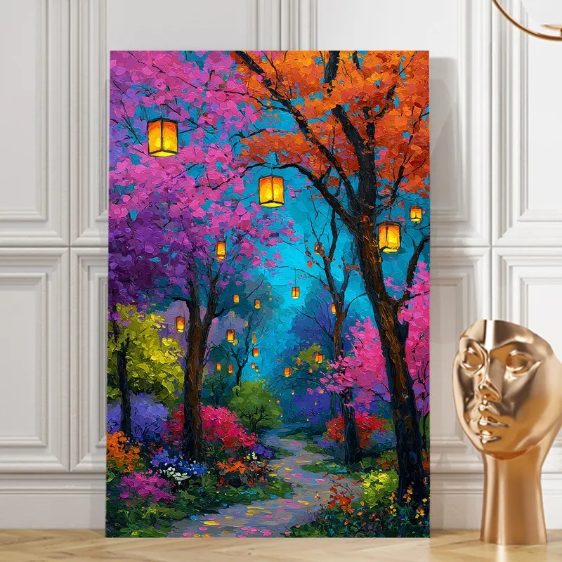 Dreamscape Forest Glow Canvas Wall Art media 7