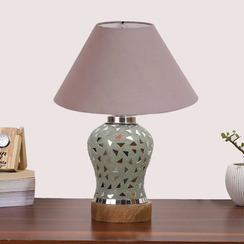 Zenelle Wooden Table Lamp - Multicolor media 4