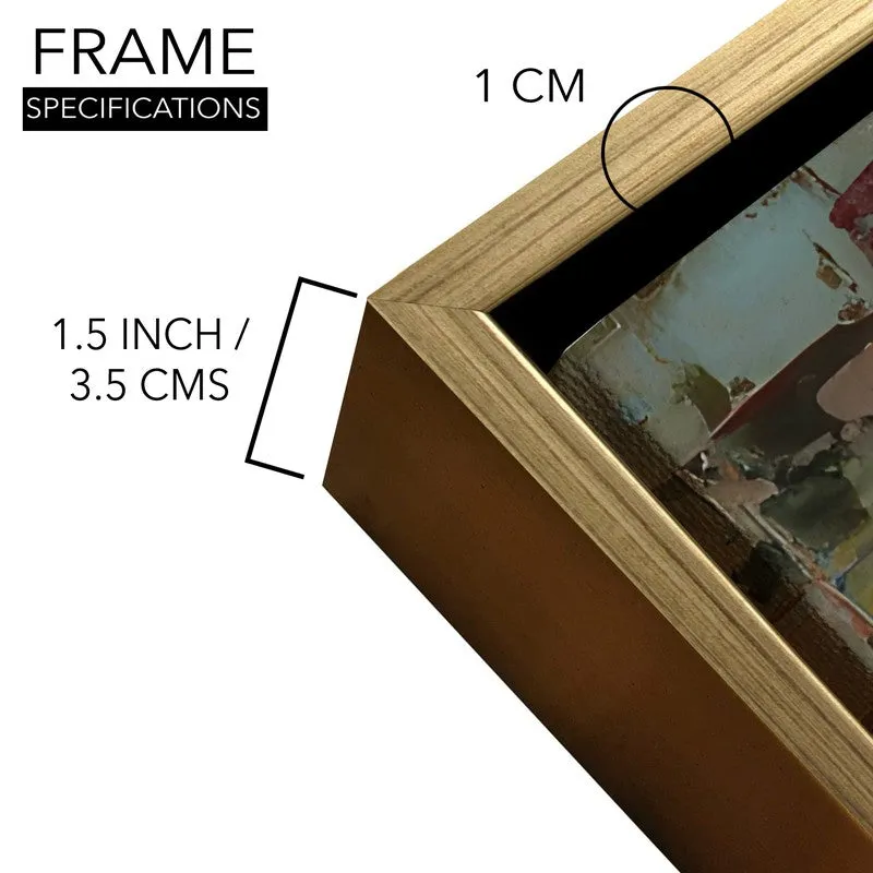 Brick Facade Canvas Wall Painting With Frame media 6