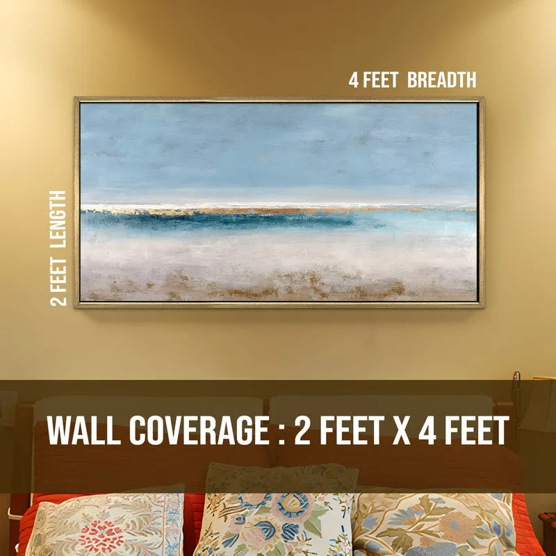 Blue Infinity Canvas Wall Art media 8