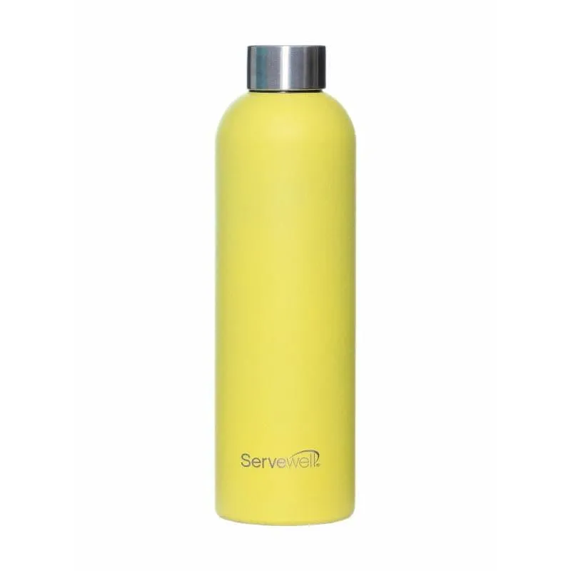 Steel Elegance Elixir Bottle (900 mL) - Lemon Yellow media 4