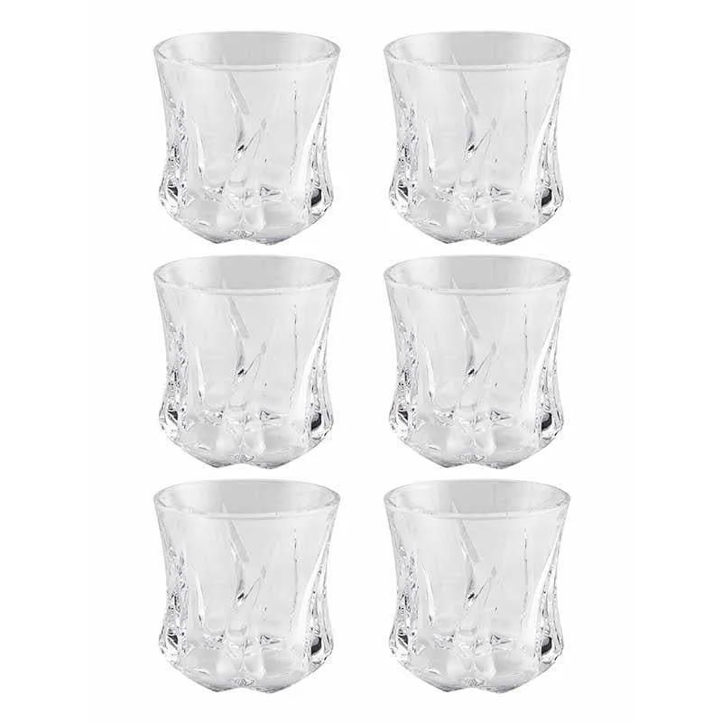 Surreal Old Fashioned Glasses (280 ml ) - Set of Six media 3