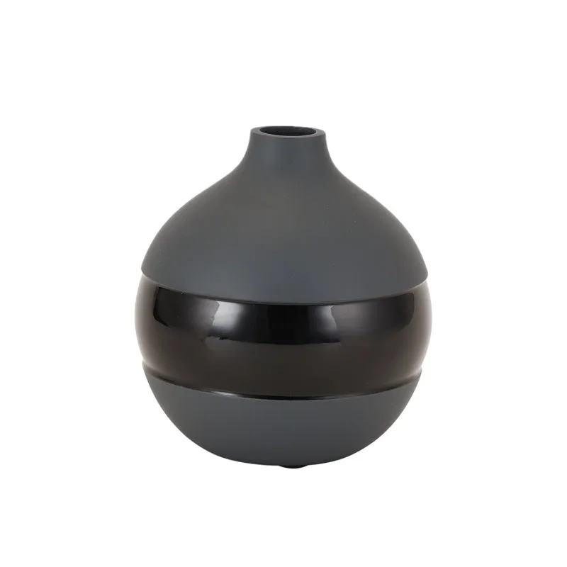 Daino Enamel Vase - Graphite media 3