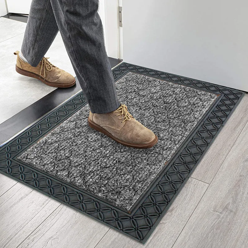 Coir Craft Anti-Skid Coir Door Mats - Grey media 1