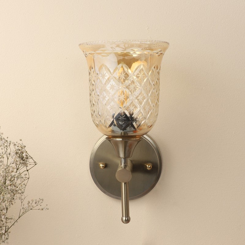 Elyra Elegant Glass Wall Lamp media 5