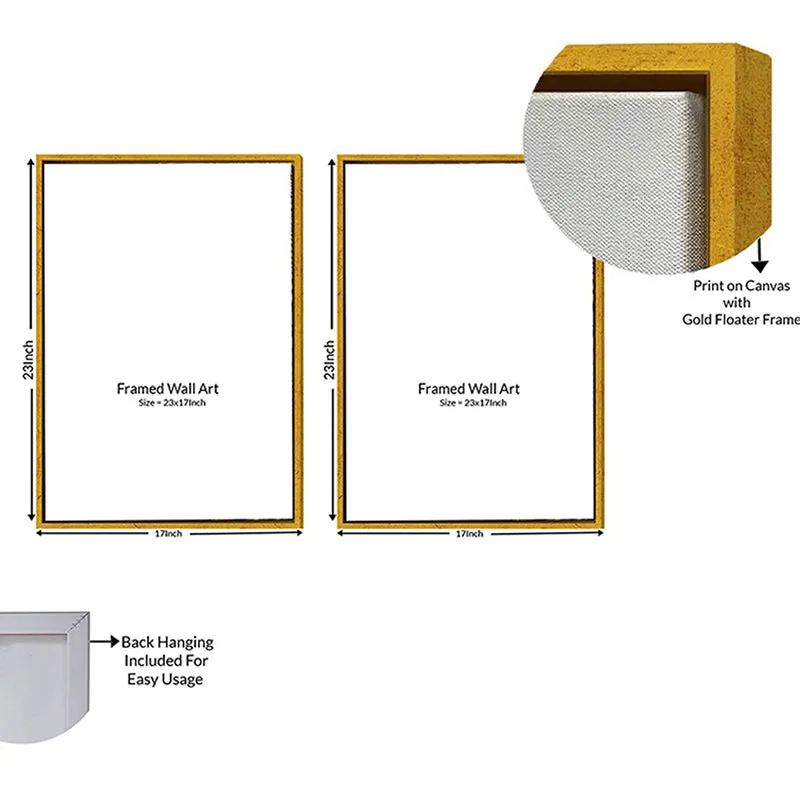 Rustic Contrast Wall Art - Set Of Two media 4