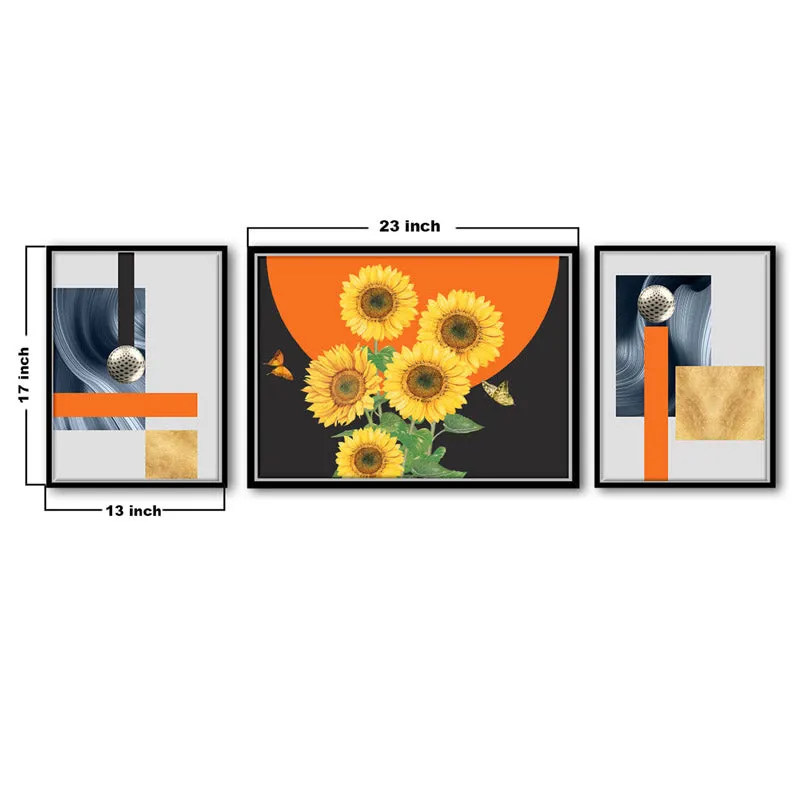 Brooklyn Floral Wall Art - Set Of Three media 5