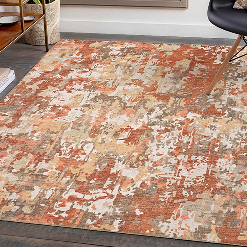 Aria Abstract Polyester Carpet - Brown media 3