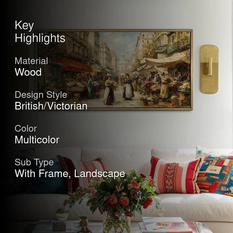 Rustic European Market Day Glow Wall Art media 2