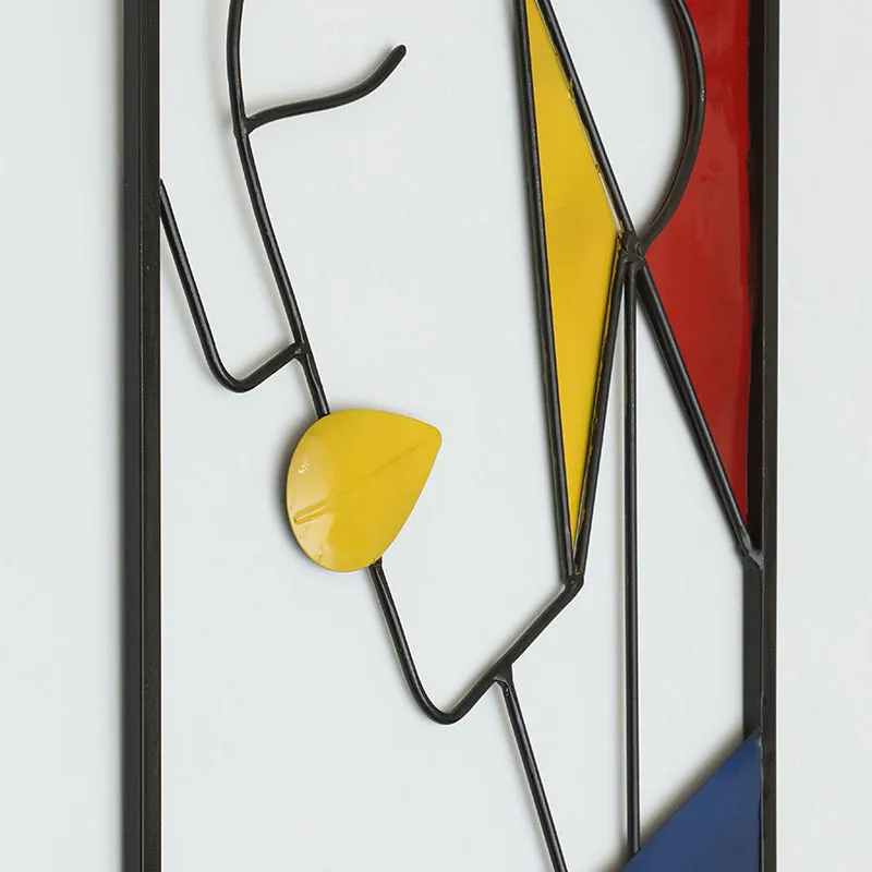Lines & Faces Metal Wall Accent media 4